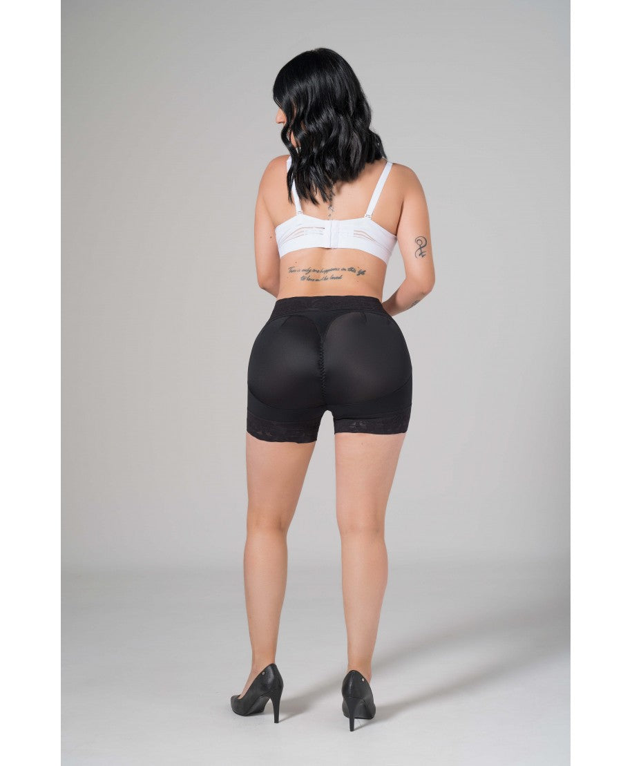 Levantacola extra corto talle medio. Referencia 034670 Negro.